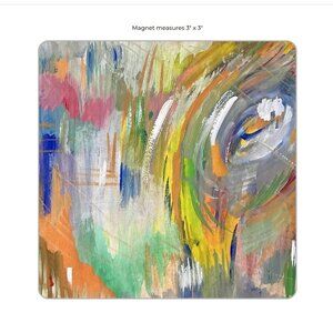 NWT "Vortex" Artisan Magnet